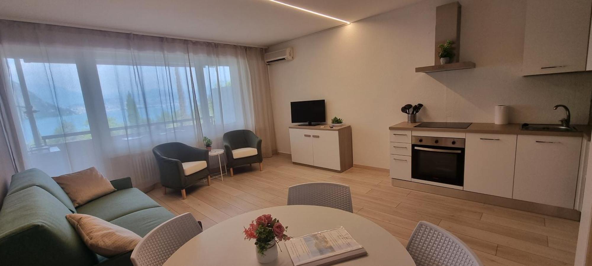 Bianca Apartment Bissone Exterior foto